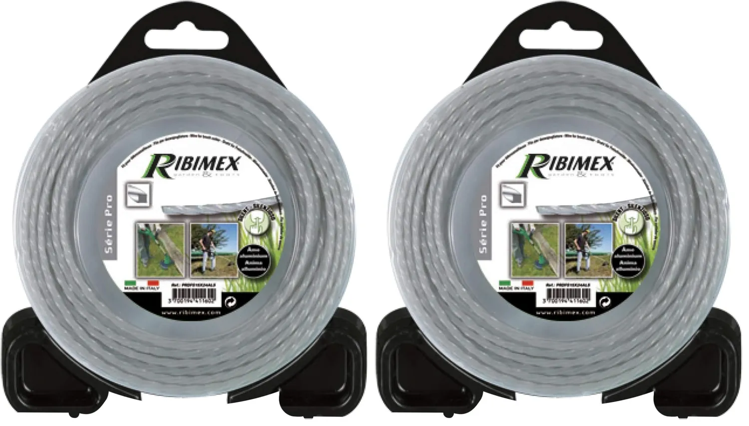 Ribimex PRDFS15X30ALS filo decespugliatore 3mm x 15m