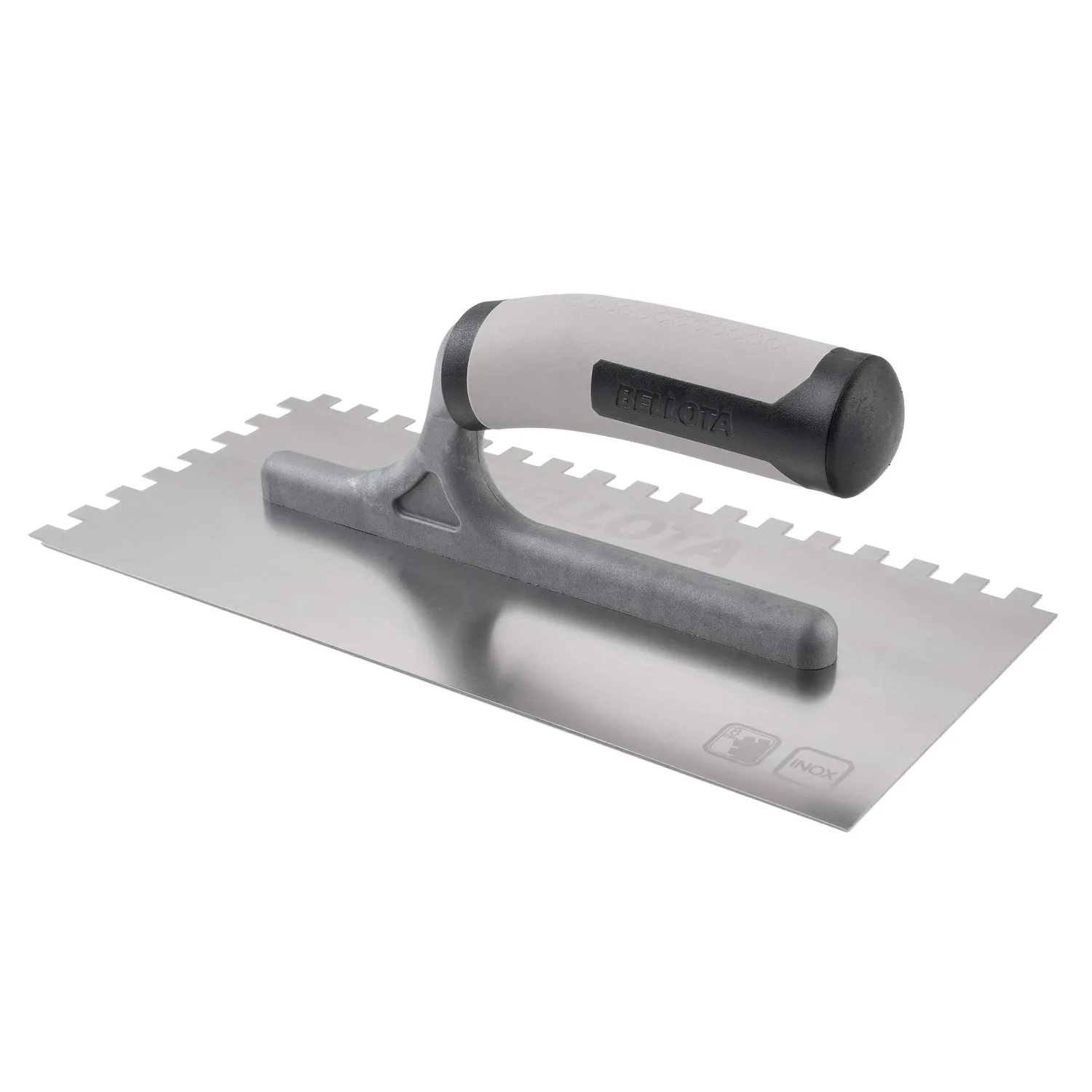 Bellota Castello frattazzo dentato inox manico bimateriale