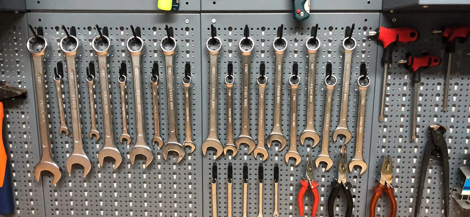Ribimex Kit 30 Ganci per Pannello Forato