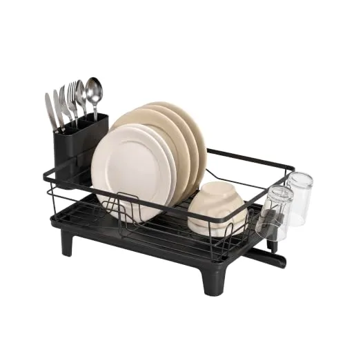 Amig Platz scolapiatti nero 47x34,4 cm acciaio vassoio