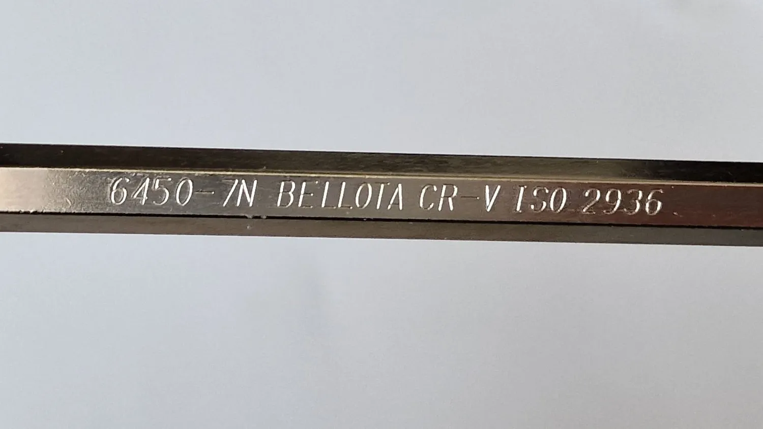 Bellota 6450-15 N Chiave Brugola 1,5 mm Nichelata