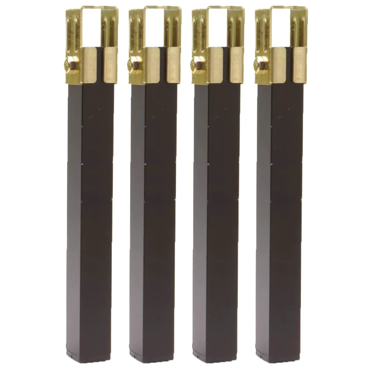 Amig piedino quadrato nero 270 mm per rete a doghe 30 kg