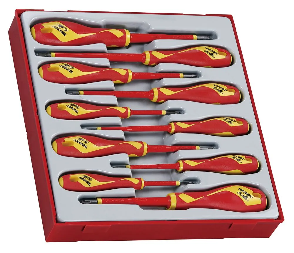 TengTools TT2 set cacciaviti isolati 10 pezzi 1000V VDE