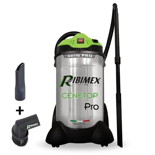 Ribimex Cenetop PRO aspiracenere elettrico 30 L 1200W HEPA