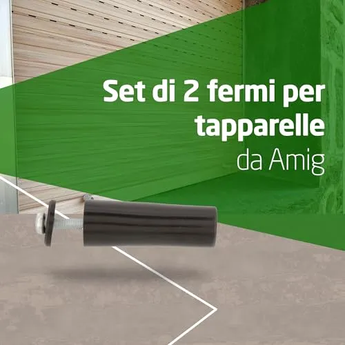 Amig tappi fine corsa tapparelle bronzo 40 mm 2 pezzi