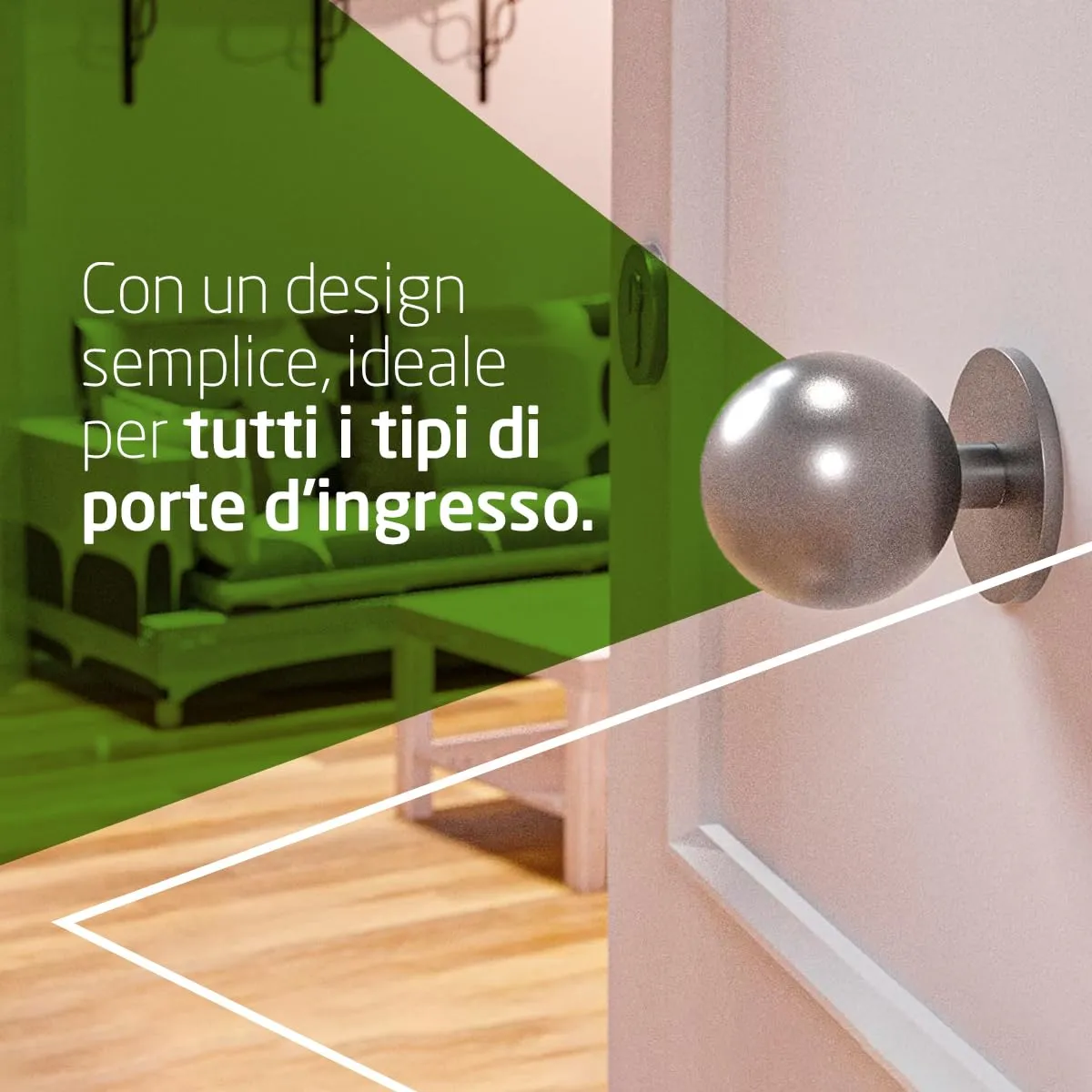 Amig Pomello Porta Acciaio Inox Ø70 mm Nero Opaco