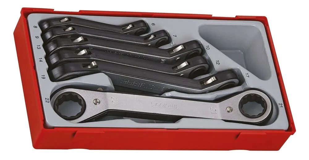 TengTools TT1 Set Chiavi a Cricchetto 6 Pezzi