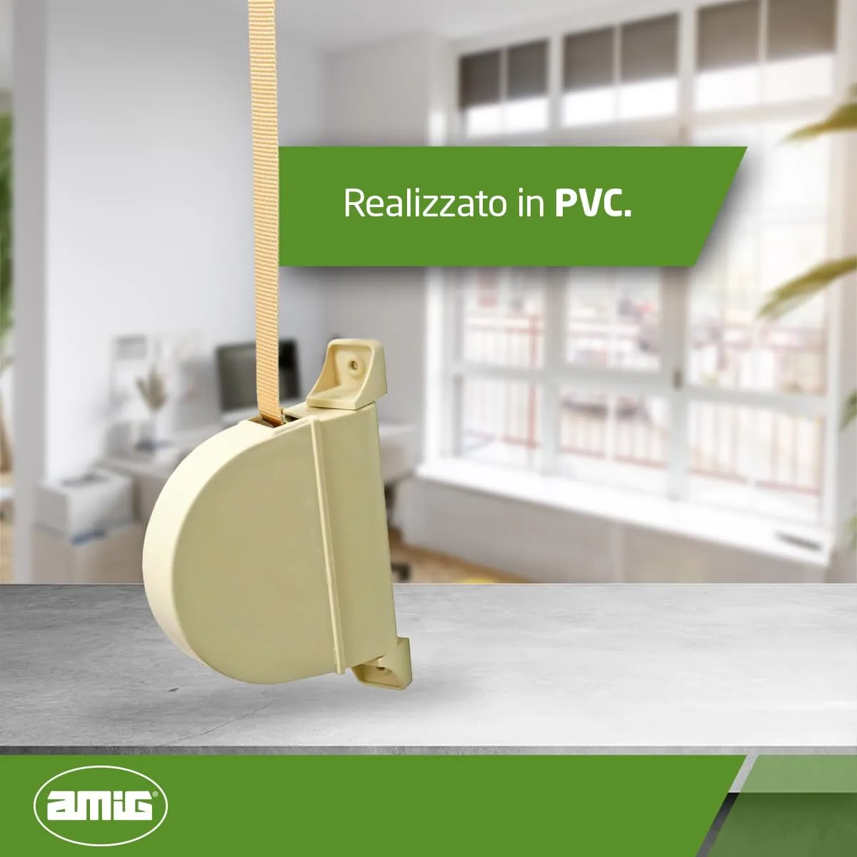 Amig avvolgitore tapparella esterno avorio PVC