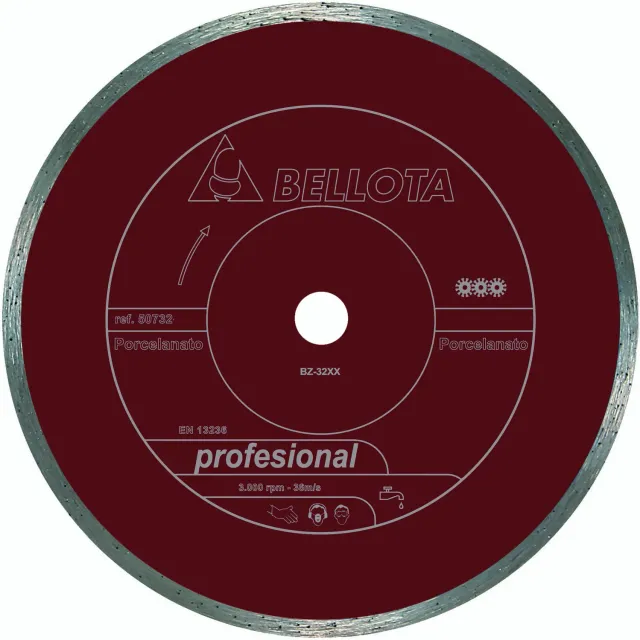 Bellota Disco Diamantato Gres Porcellanato Continuo Pro