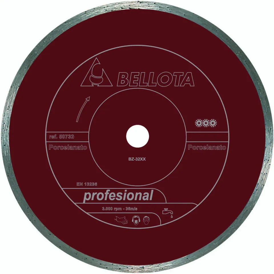 Bellota Disco Diamantato Gres Porcellanato Continuo Pro