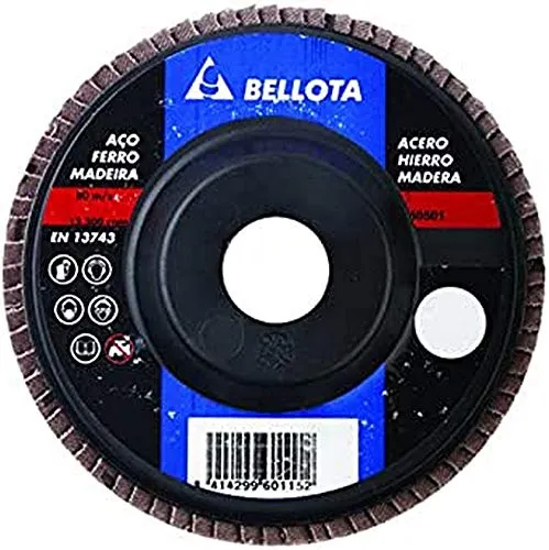 Bellota Disco Lamelle 115 Spianatura Metallo Grana A