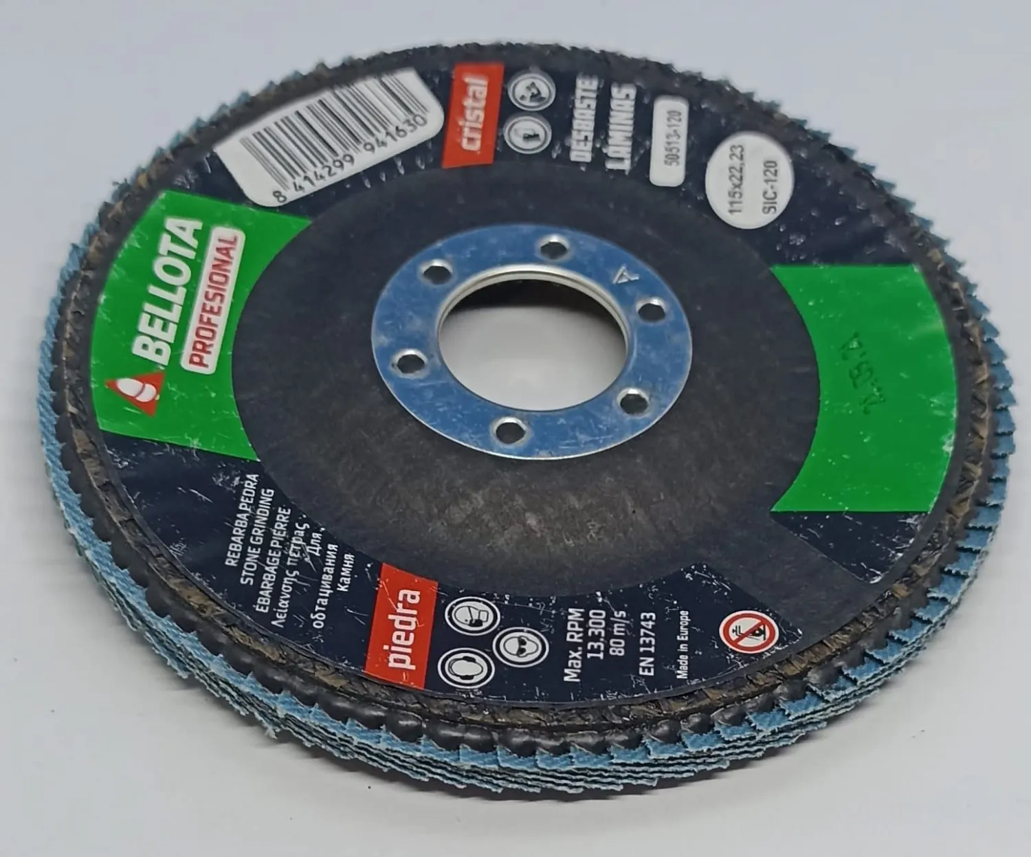 Bellota Stone disco lamellare 115 mm per pietra