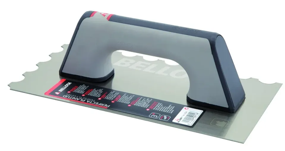 Bellota pialletto dentato manico bimateriale leggero