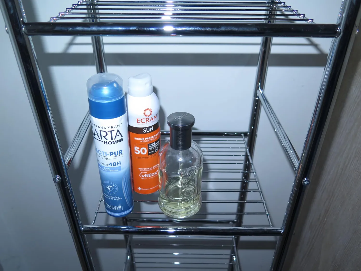Amig Brisa Scaffale Bagno Acciaio 6 Ripiani Argento