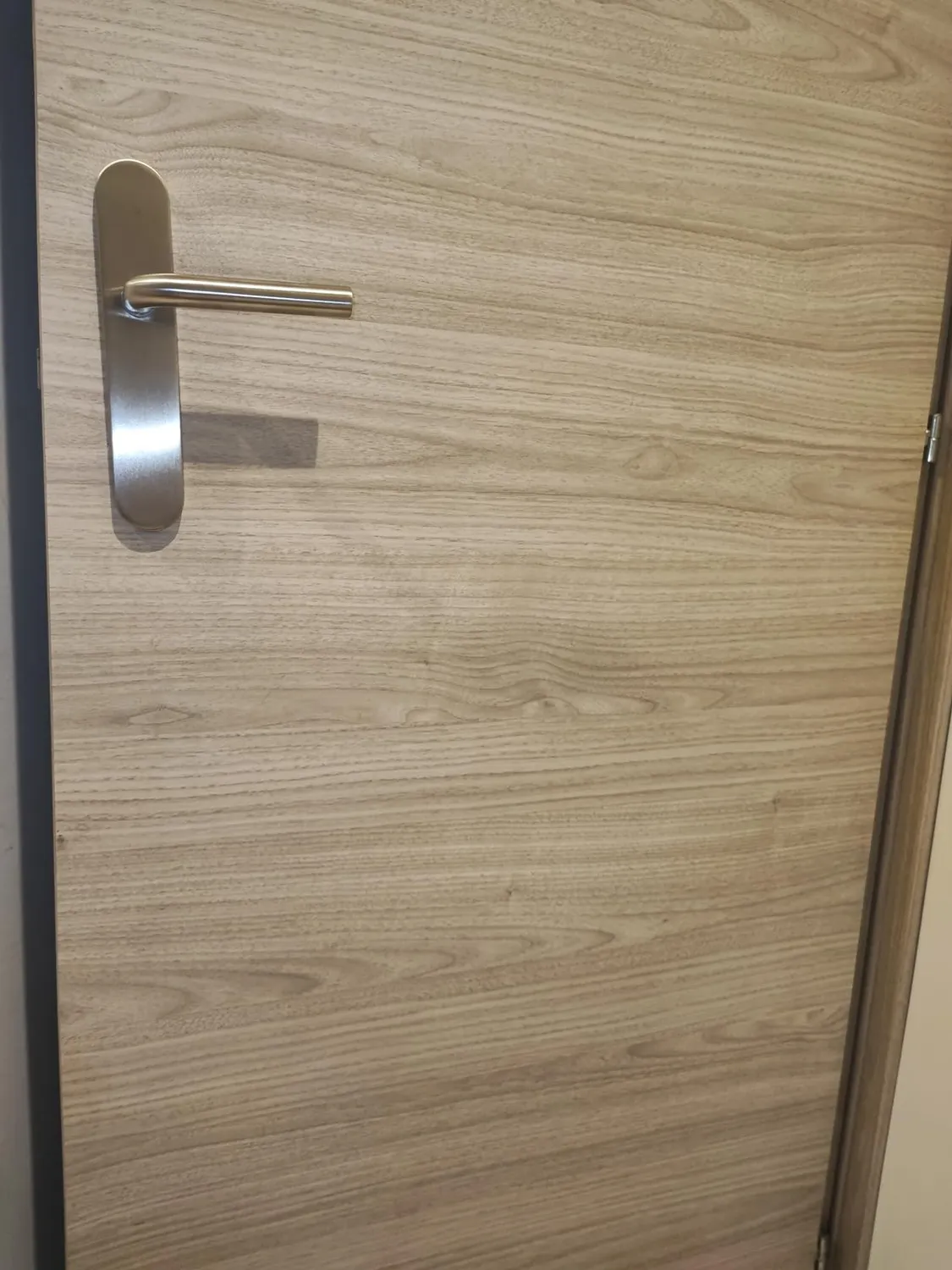 Amig 4PX set maniglie porta con piastra inox satinato