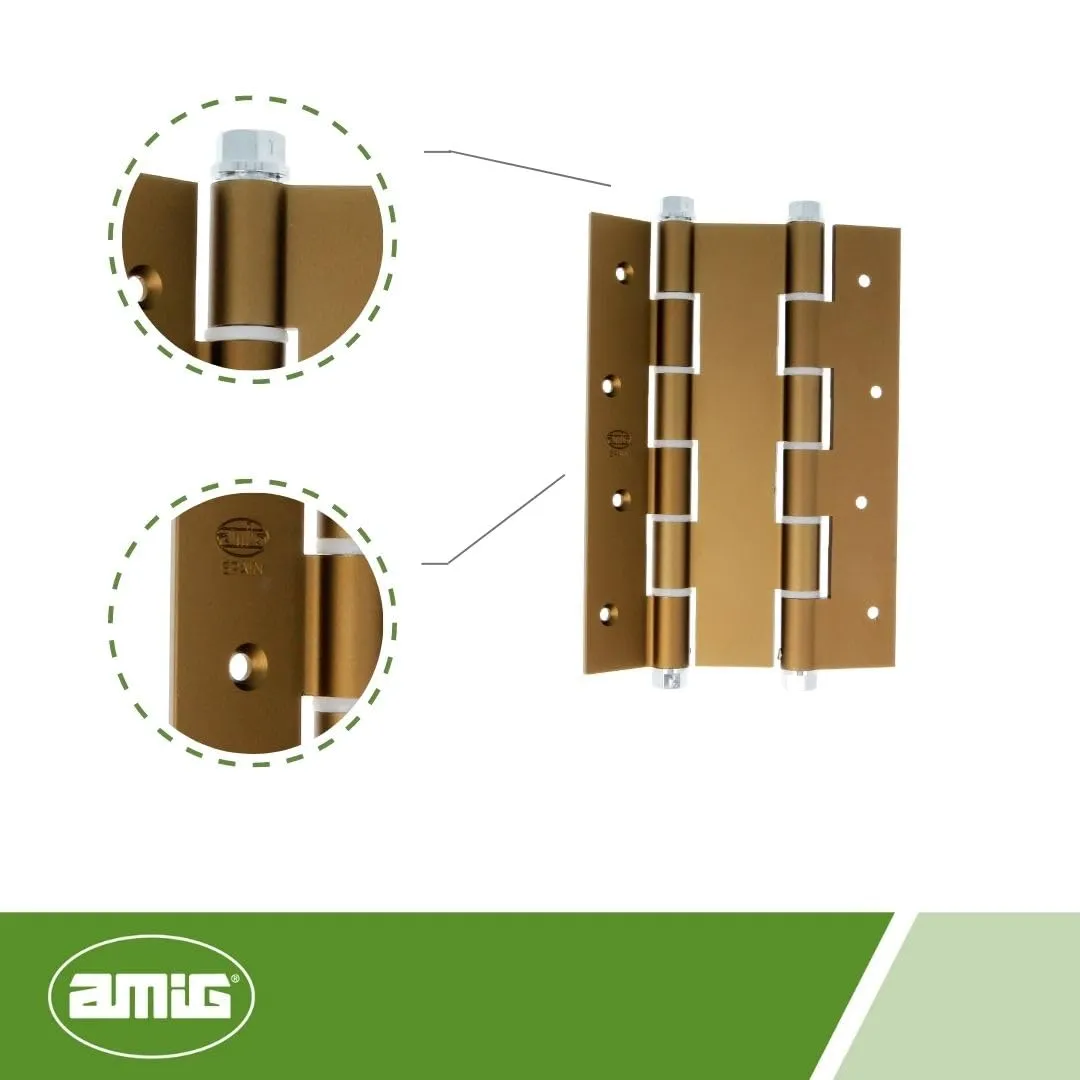Amig 3035 cerniera doppia azione bronzo 180 mm