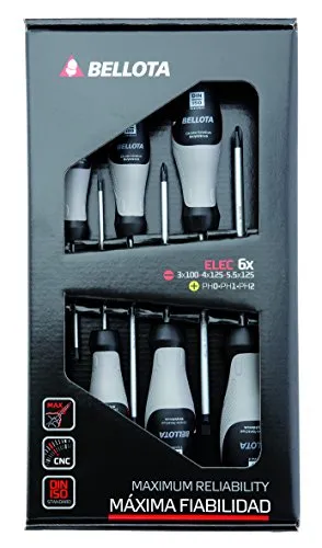 Bellota 66291-ELEC set cacciaviti elettricista isolati