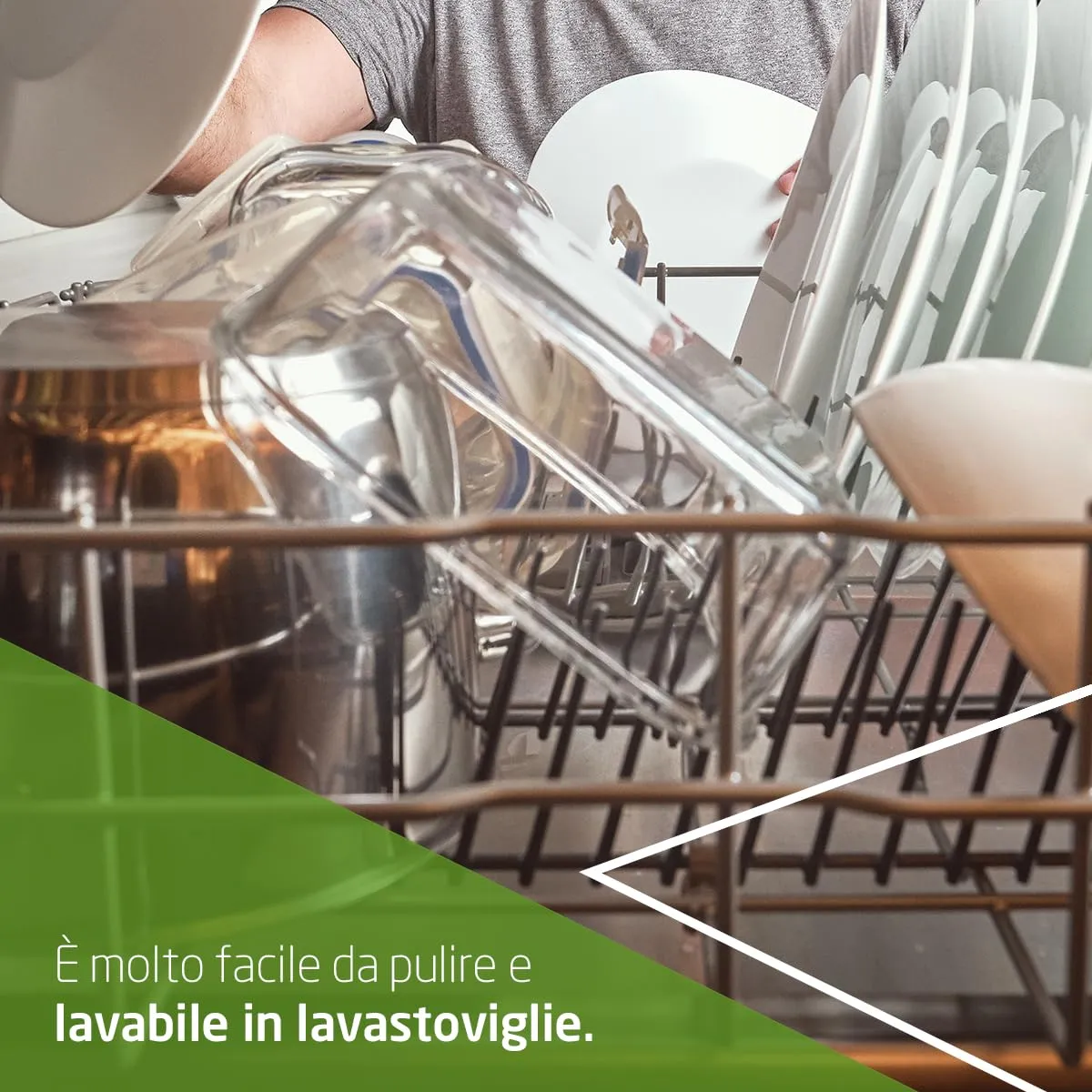 Amig contenitore vetro alimenti 570 ml rettangolare