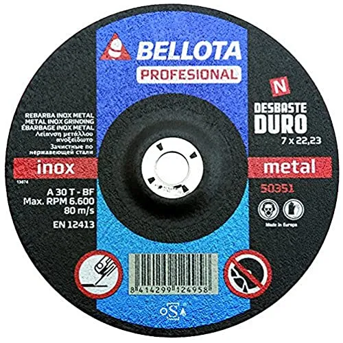 Bellota Disco Spianatura INOX-Metal Duro Professionale