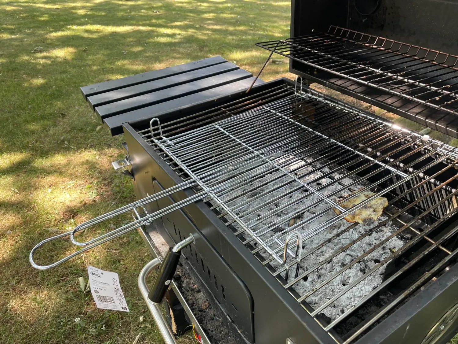 Amig AM24 griglia barbecue 40x40 cm acciaio