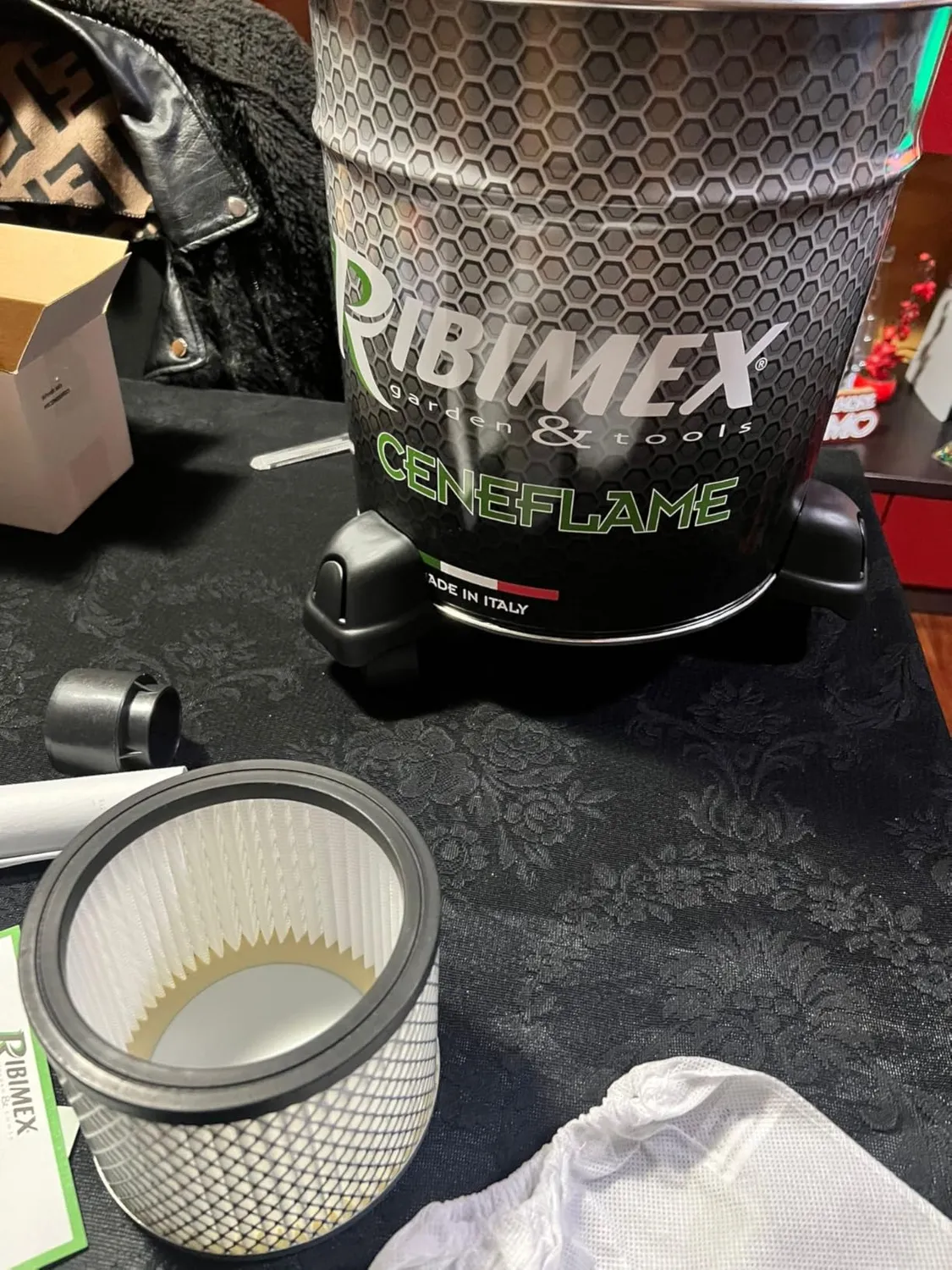 Ribimex Ceneflame Aspiracenere 18 L 1200 W Soffiante