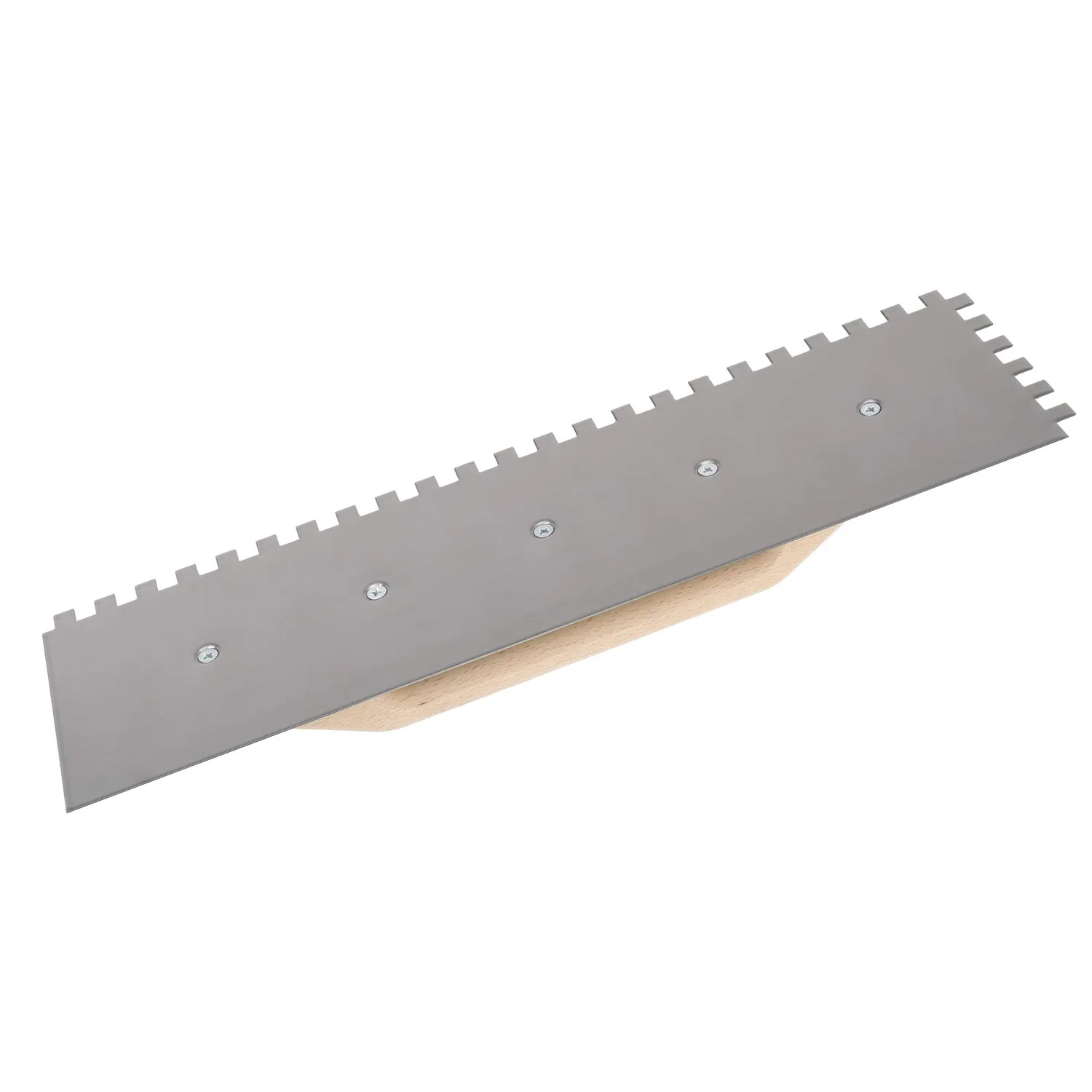 Bellota 587510 Spatola Dentata Acciaio Manico Legno