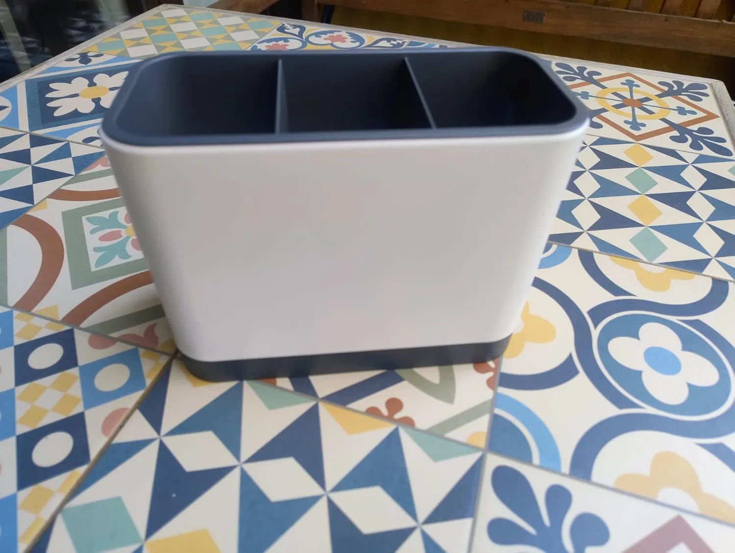 Amig Noxi Soft organizzatore lavello 13,5 cm bianco