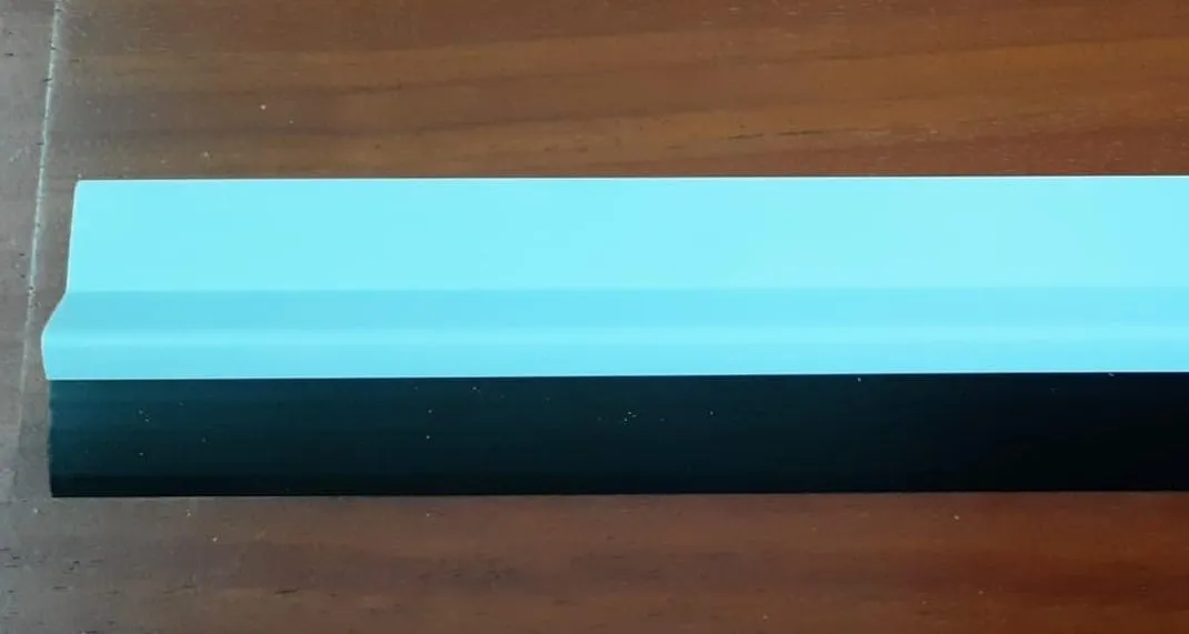 Amig 22555 paraspifferi porta adesivo spazzola rovere 1 m