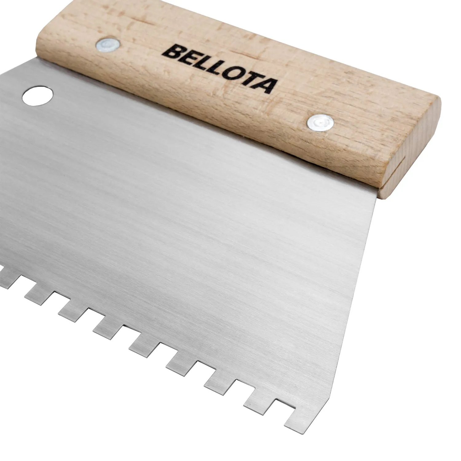 Bellota pialletto dentato spatola 3 mm acciaio