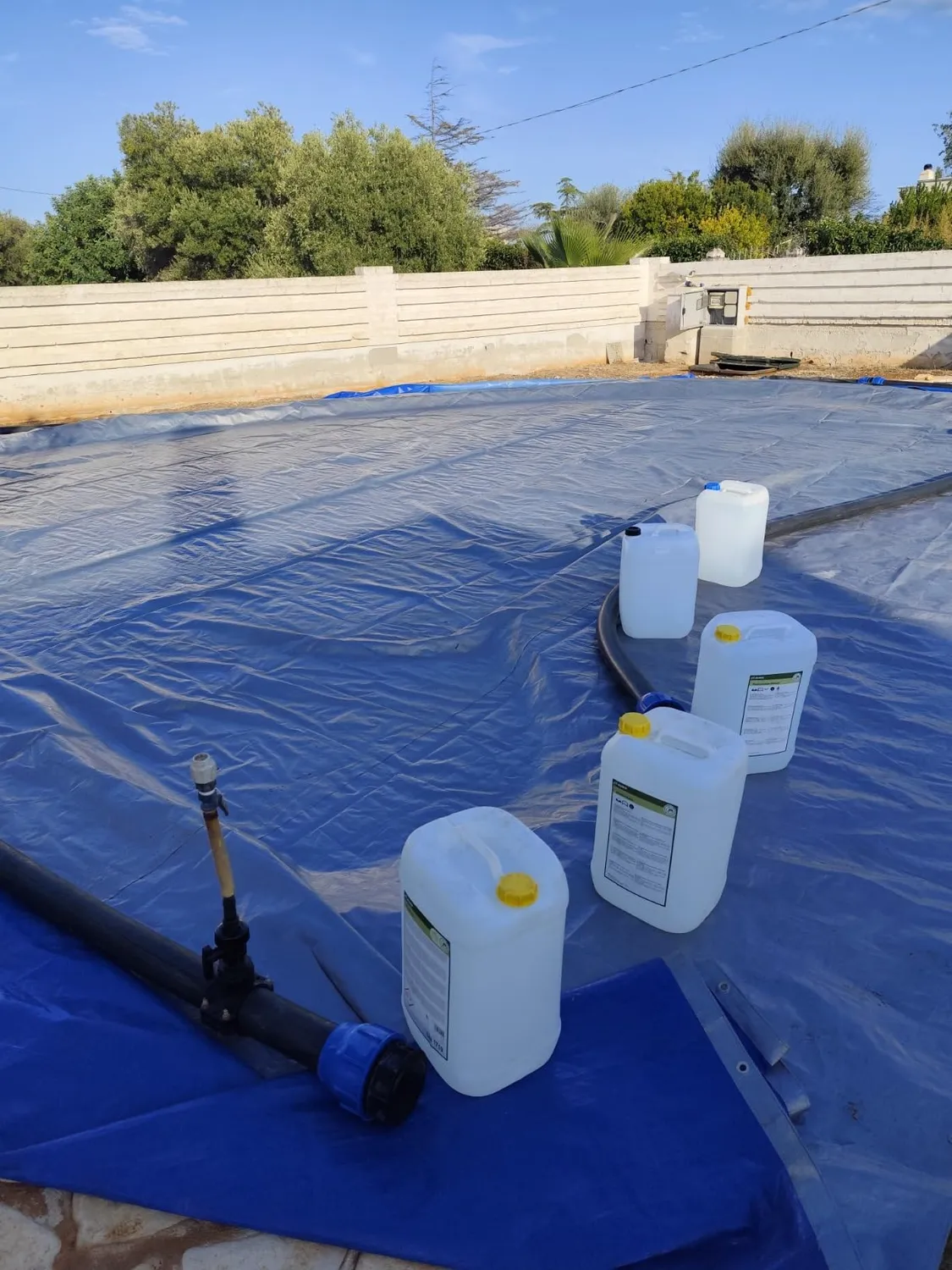 Ribimex PRO 5x8 m Telone Impermeabile 250 g/m²