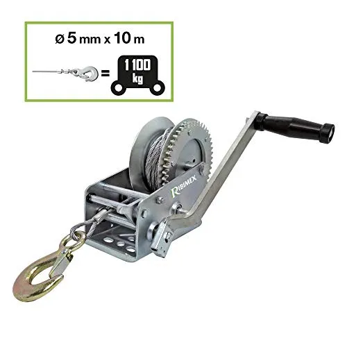 Ribiland Ribimex Verricello Manuale 2 Velocità 2200 kg argano traino