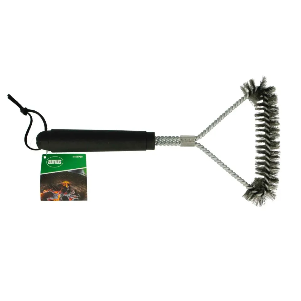 Amig Fireplus spazzola barbecue acciaio 30,5 cm