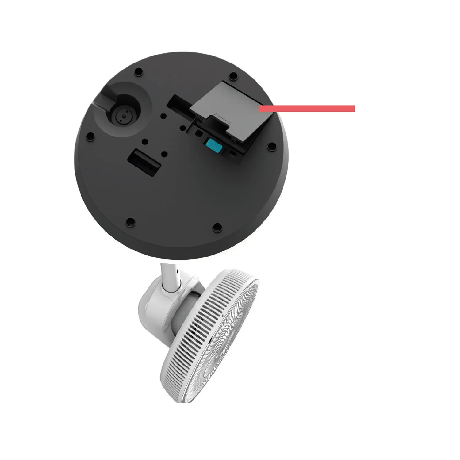 Amig Amigair-01 batteria ricaricabile Galair 7,2V 4400 mAh