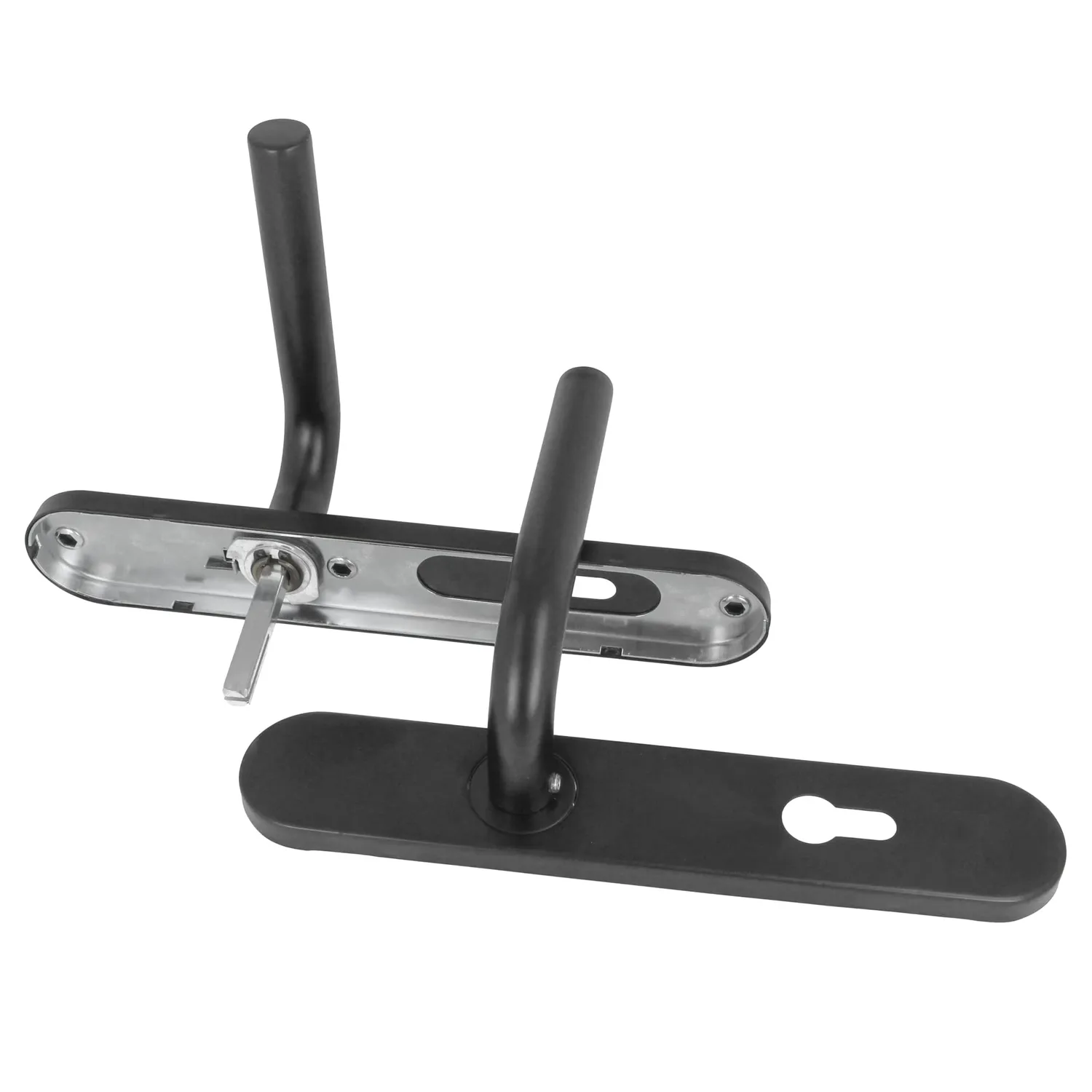 Amig Set Maniglie Placca 245x45 mm con Bocchetta