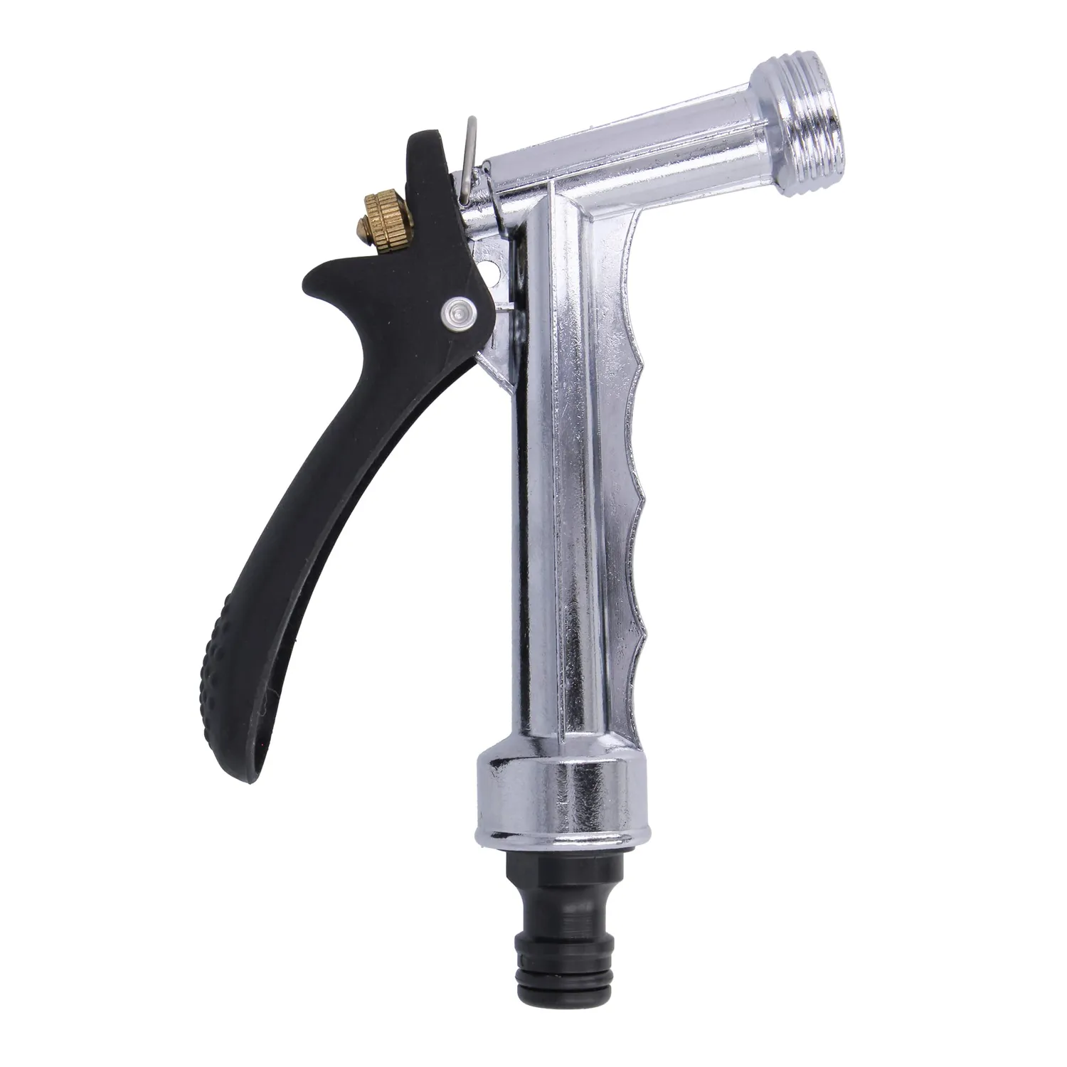 Amig Pistola Irrigazione Metallo 140 mm Acciaio Lucido