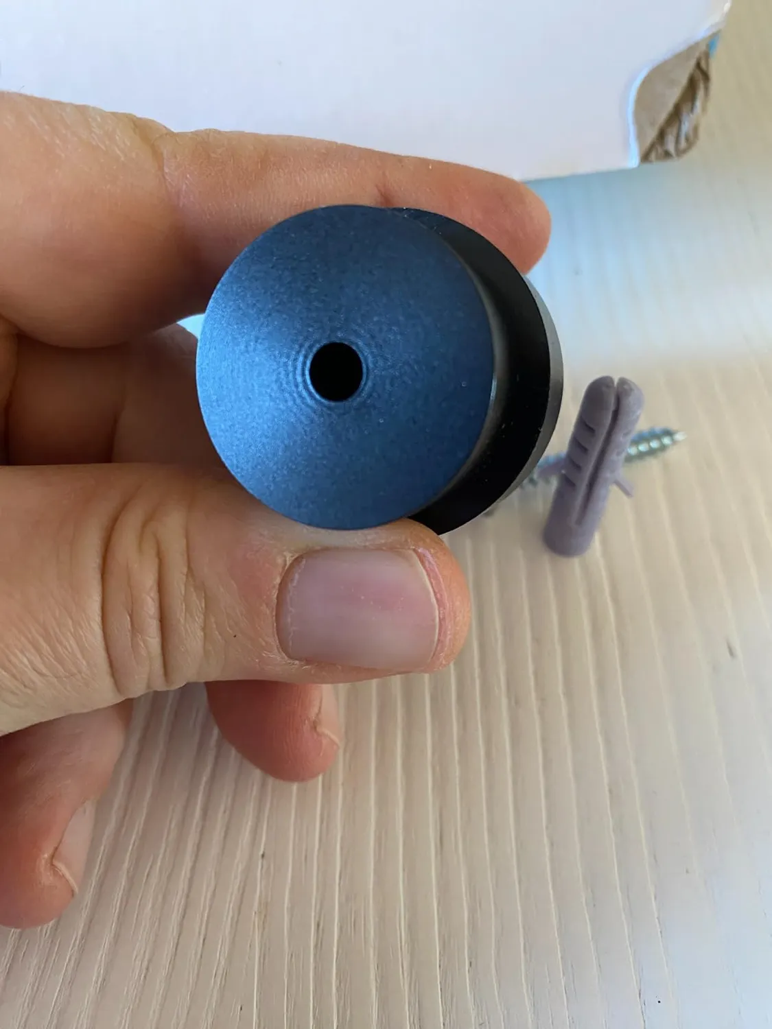 Amig Mod.205 Fermaporta Pavimento Ø30 Nichel Spazzolato