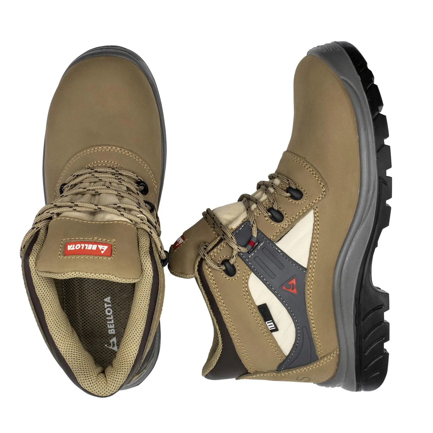 Bellota 72208B-43 Stivale Antinfortunistico S3 Beige 43
