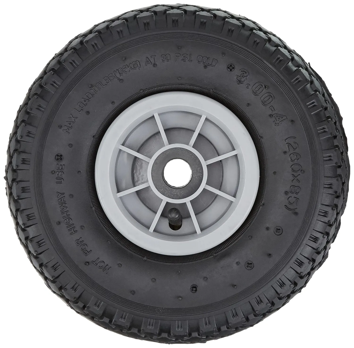 Ribimex Ø260 mm Ruota Gonfiabile Carrello Pneumatica