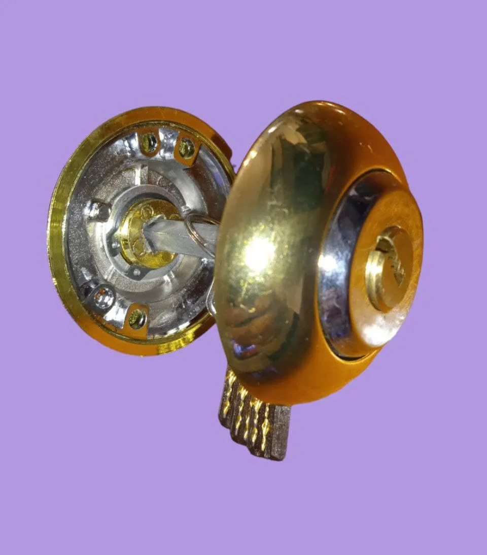 Amig 50R-KD pomello con chiave ottonato 35-45 mm
