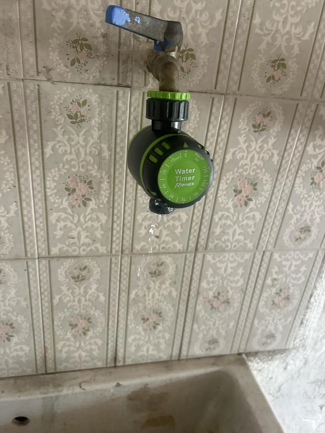 Ribimex Pra/MB.1380 timer manuale irrigazione 3/4" 1-120 min