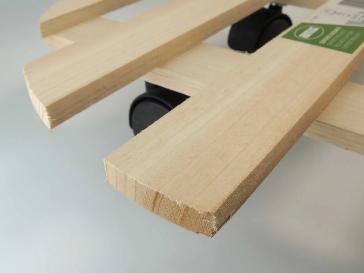 Amig Sottovaso con ruote legno pino Ø35 cm 80 kg