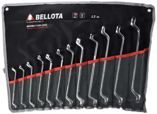 Bellota 6492 set 12 chiavi a stella piegate