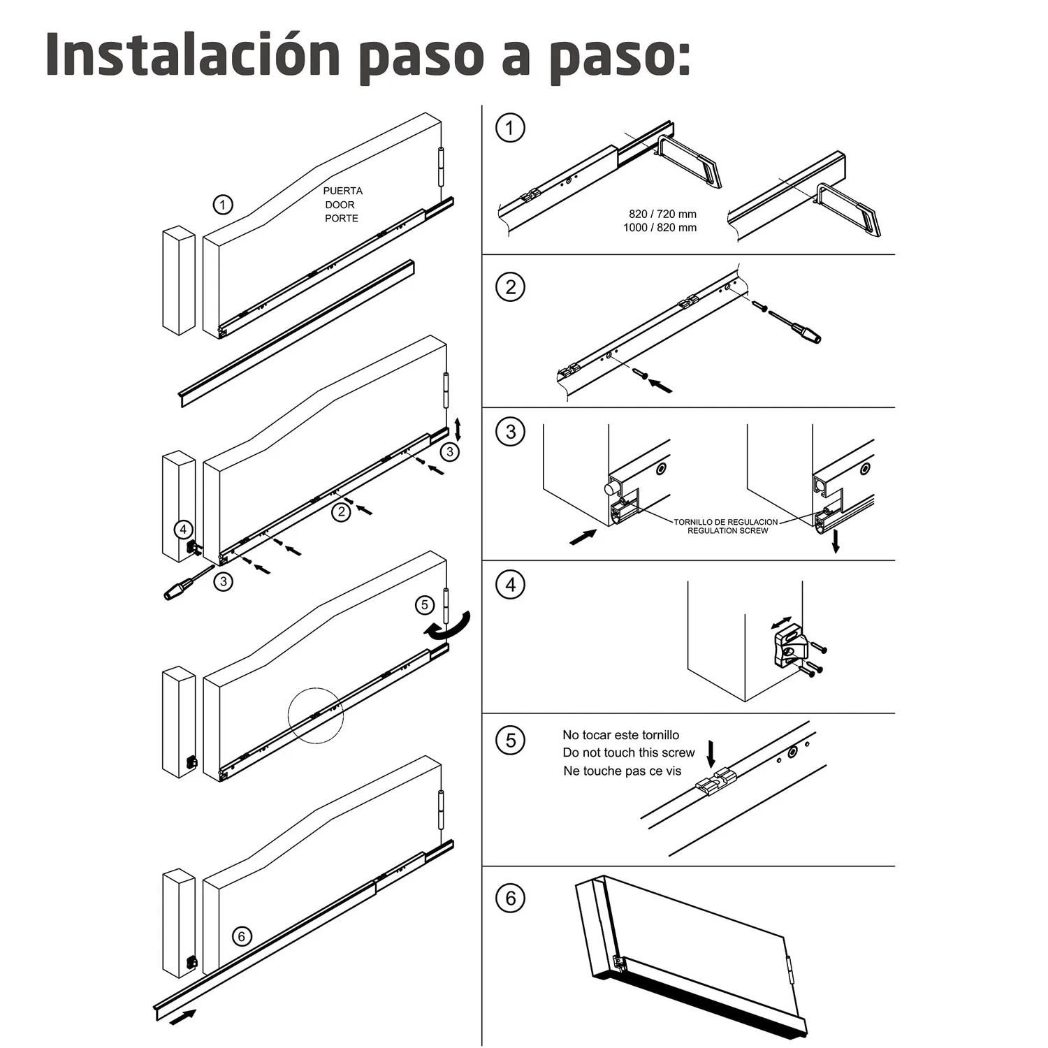 Amig 388-40 passante nichel spazzolato display