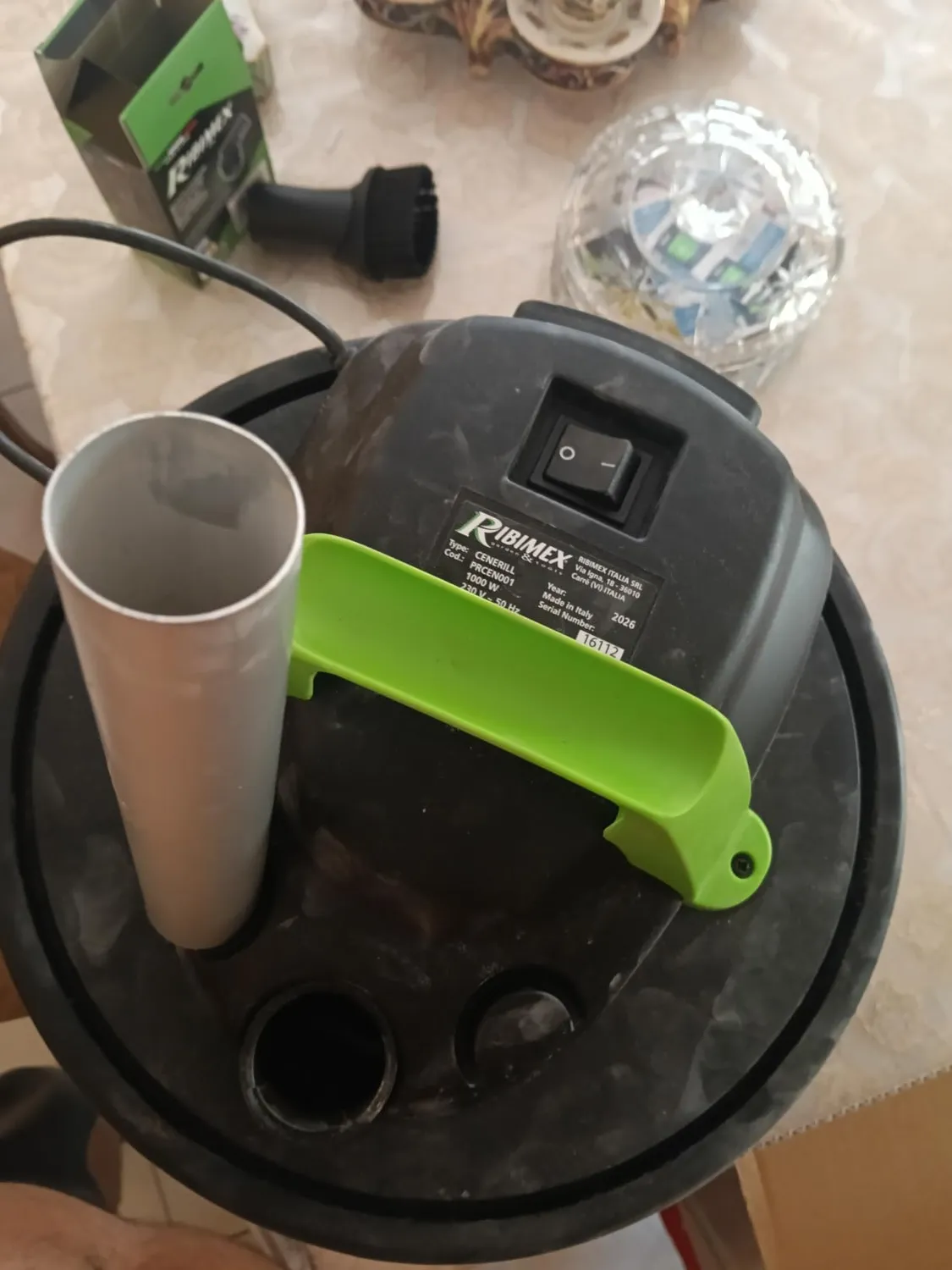 Ribimex Cenerill 18 L aspiracenere 1000 W