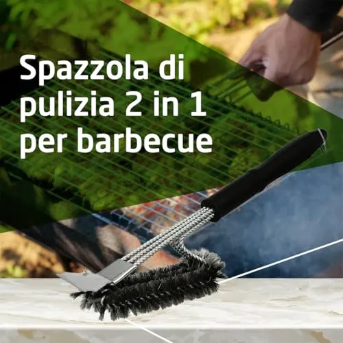 Amig Fireplus Spazzola Barbecue 2in1 45,7cm