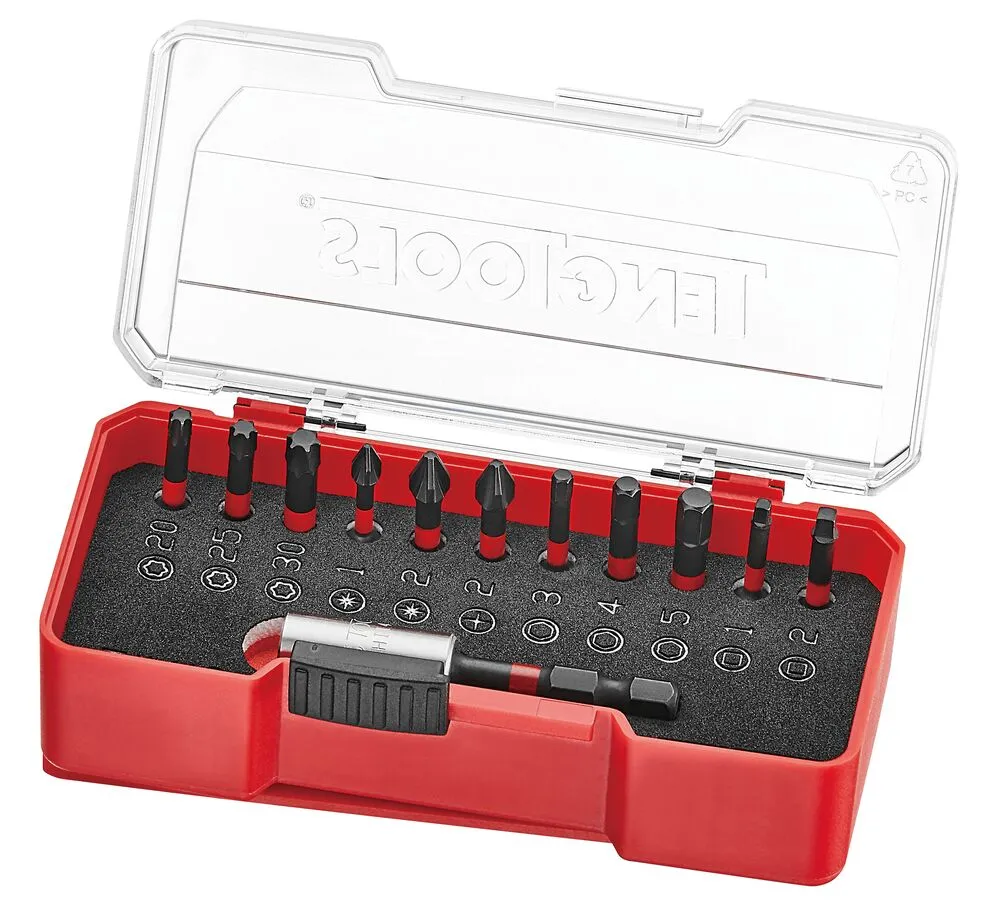 TengTools Set Inserti a Impulsi 12 Pezzi con Clip Cintura