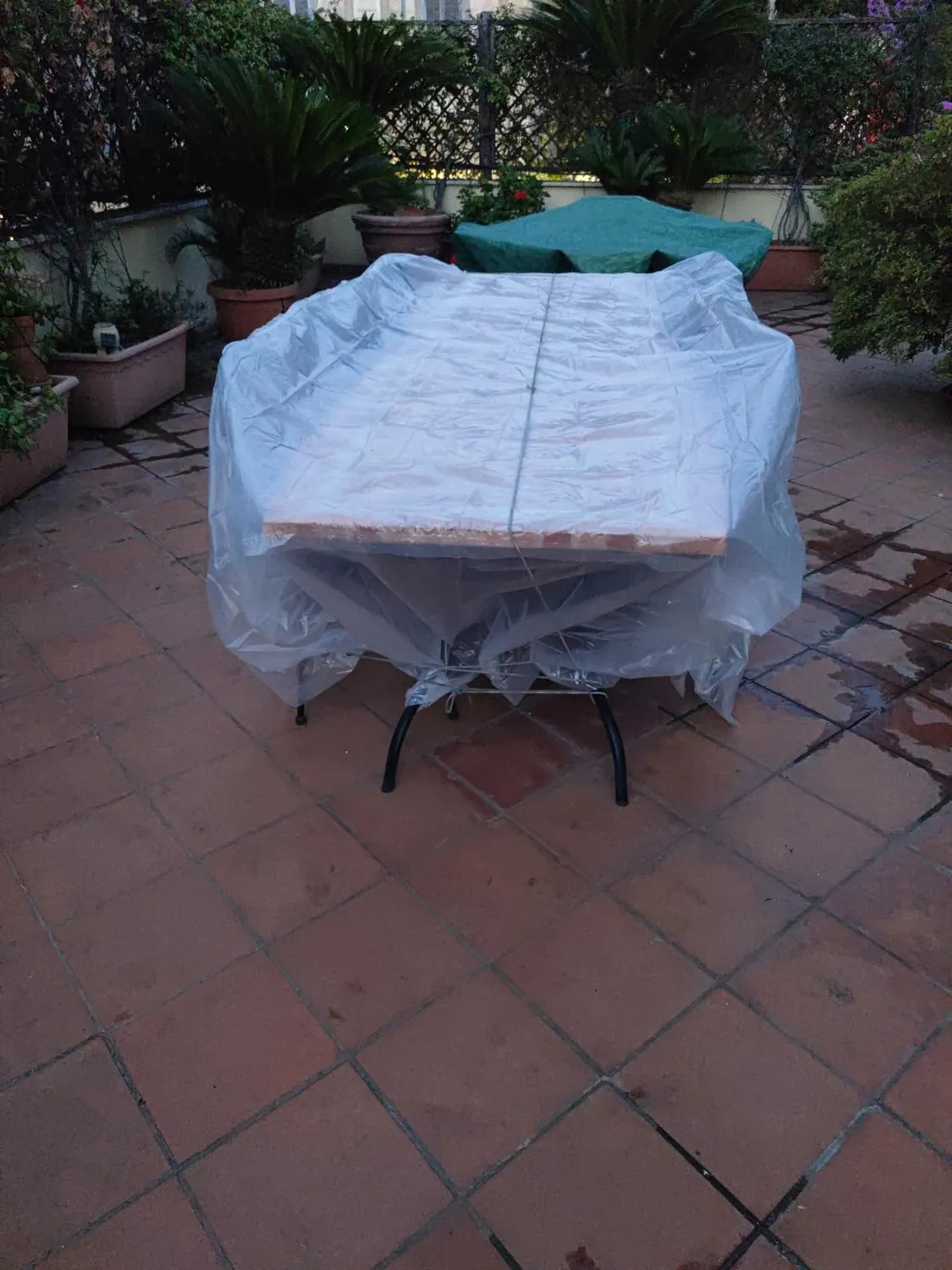 Ribiland-Ribimex copertura tavolo esterno 250x150x80 impermeabile