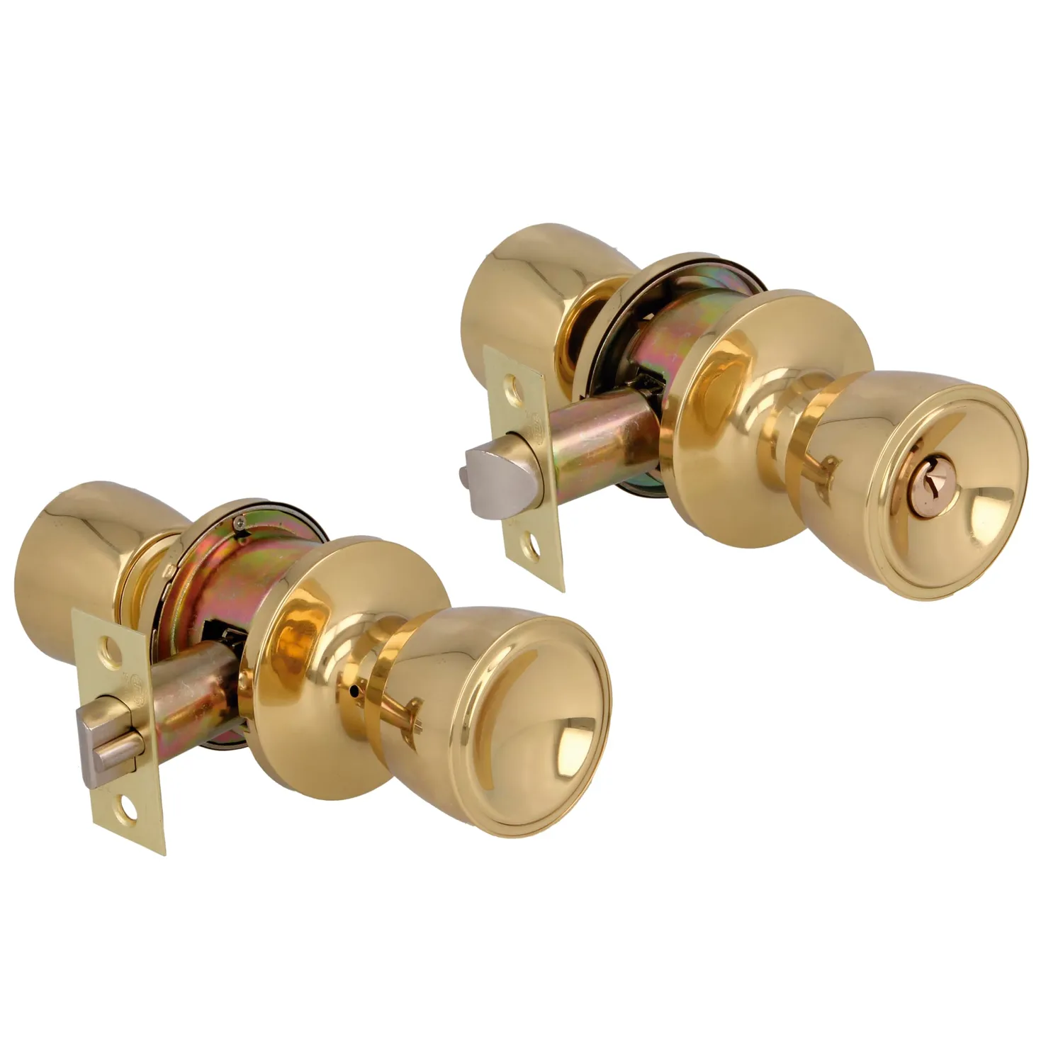 Amig set pomoli porta ottone opaco chiave 60/70mm