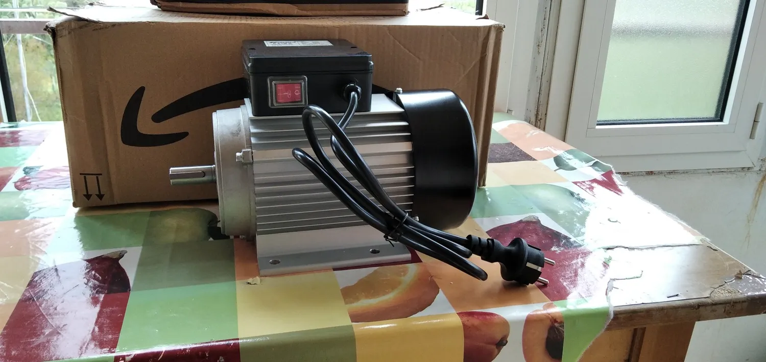 Ribimex M2M28 Motore Elettrico 2CV con Cavo 2750 giri