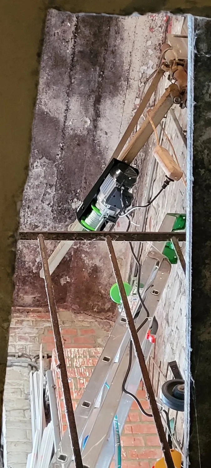 Ribimex PE125/250C/1 paranco elettrico 125/250 kg cavo 18 m